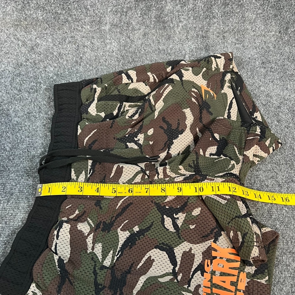 Men's Gymshark Lifting Club Camo Printed Mesh 5" Shorts Size M Gym Workout - Picture 11 of 15